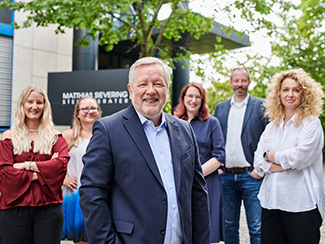 Matthias Sievering und sein Team